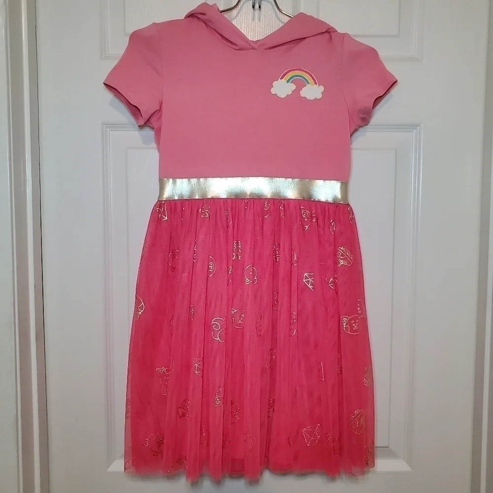 Disney Turning Red Dress with Hood Girls Size L 10/12